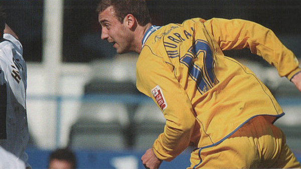 Glenn Murray scores the goal that relegates Luton Town to League Two in 2008