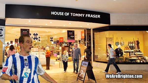 House of Tommy Fraser Brighton and Hove Albion