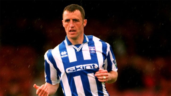 Andy Crosby playing for Brighton