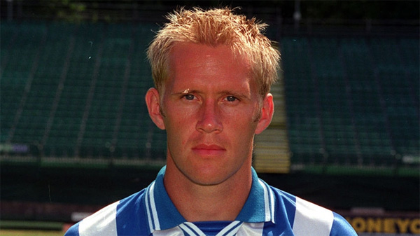 Jamie Campbell playing for Brighton