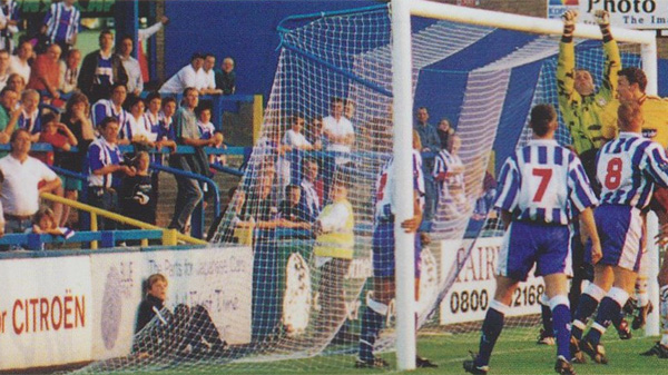 Brighton playing at Gillingham, one of the worst away days in English football but a home game for the Albion between 1997 and 1999