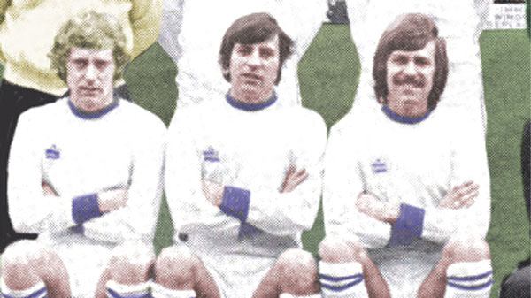 Brighton and Hove Albion wore an all white home kit in the 1974-75 season
