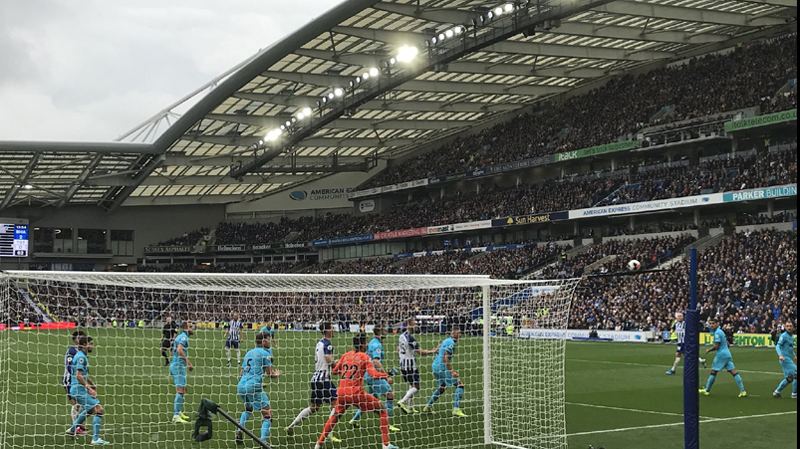 Brighton defeated Tottenham Hotspur 3-0 at the Amex for their first home win of 2019-20