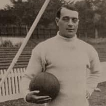 Bob Whitting was Brighton goalkeeper as the Albion beat Aston Villa 1-0 to win the Charity Shield in 1910