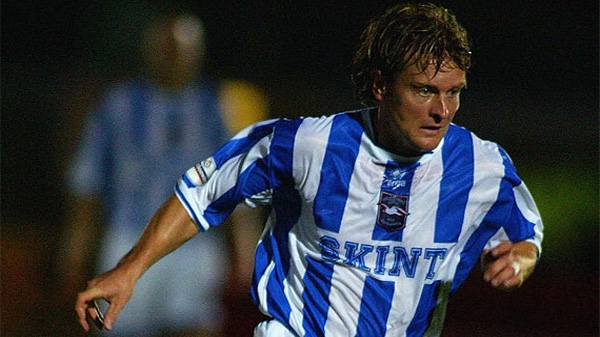 The 2002-03 Brighton home football kit was not available for fans to buy until October