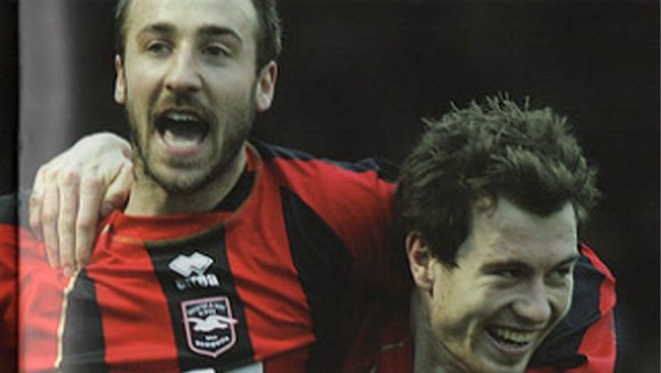 Glenn Murray scores in Brighton's 4-2 win over Bristol Rovers in 2011