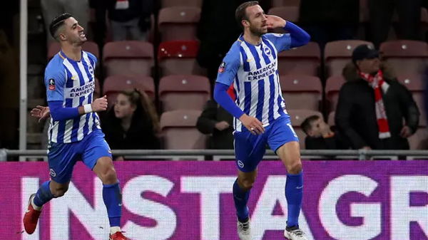 Glenn Murray scores a 90th minute winner away at Middlesbrough four days after being arrested for tax evasion