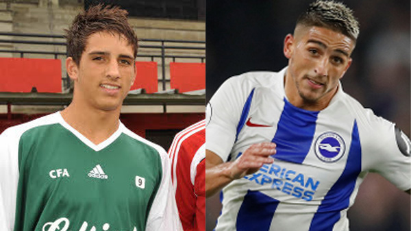 Anthony Knockaert playing for Guingamp and Brighton and Hove Albion
