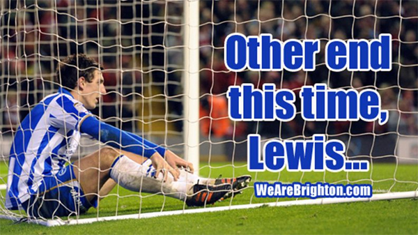 Lewis Dunk scores another own goal against Liverpool