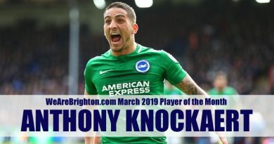 Anthony Knockaert has been voted as our WeAreBrighton.com Player of the Month for March 2019