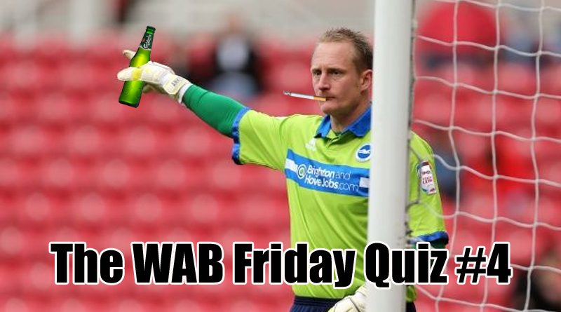 The WeAreBrighton.com Friday Quiz is on Albion goalkeepers
