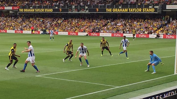 Brighton go down 2-0 at Watford on the opening day of the Premier League season