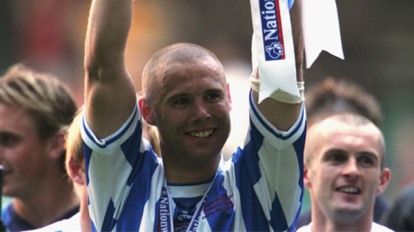 Danny Cullip playing for Brighton and Hove Albion in 2004