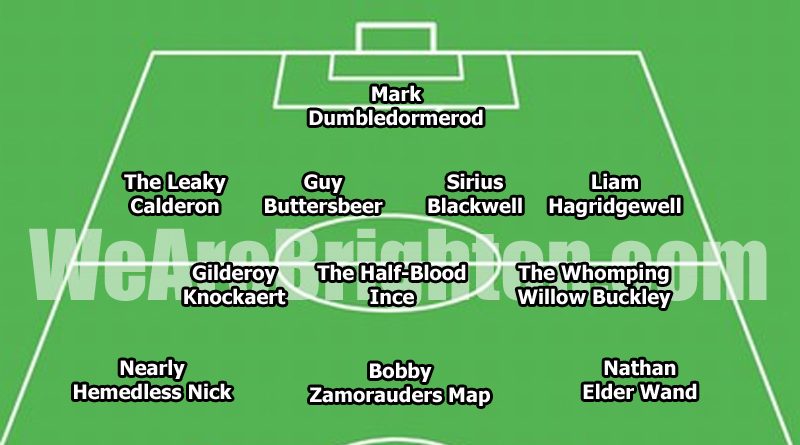 A Brighton Harry Potter XI in honour of new Seagulls boss Graham Potter