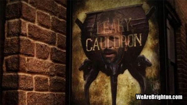 Inigo Calderon as The Leaky Cauldron from Harry Potter