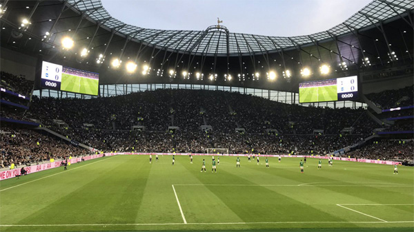 Brighton pay their first visit to the new Tottenham Hotspur Stadium