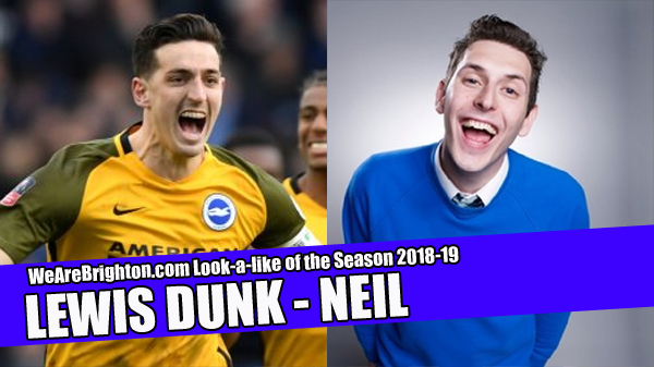 Lewis Dunk looks like Neil from The Inbetweeners