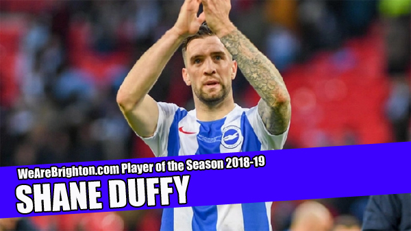 Shane Duffy has been voted as Brighton Player of the Seaaon