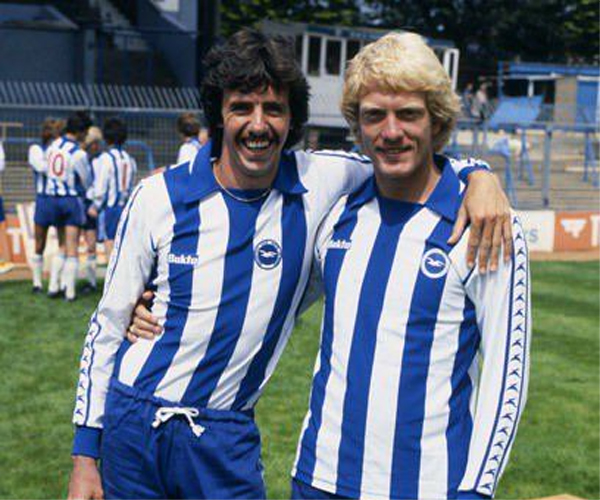 Brighton and Hove Albion's 1979-80 Bukta home kit