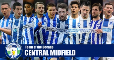 The candidates for central midfield in our Brighton Team of the Decade