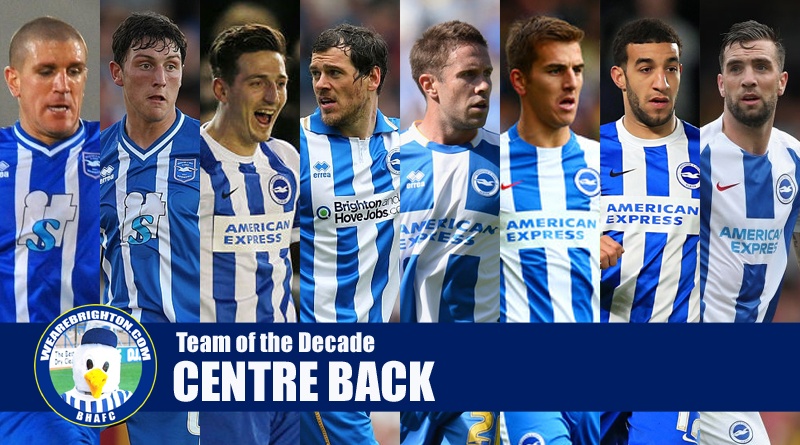 Eight of Brighton's best centre backs from the 2010s