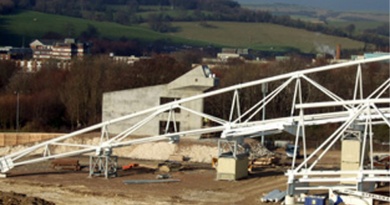 The Amex Stadium Construction site in December 2009