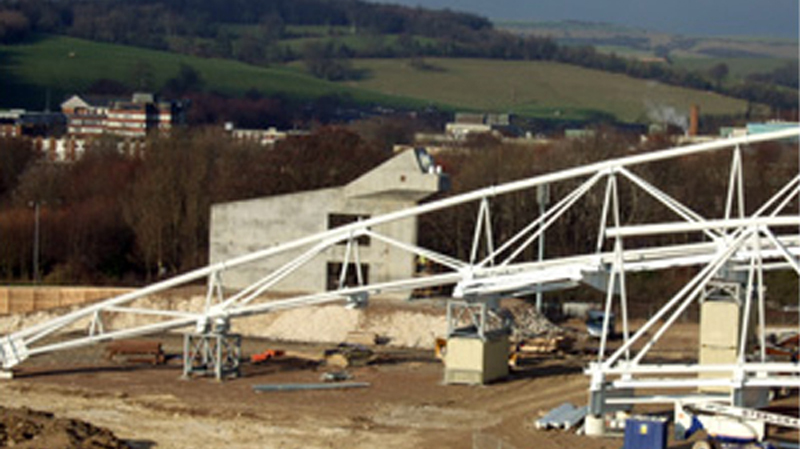 The Amex Stadium Construction site in December 2009