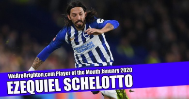 Ezequiel Schelotto has been voted as WeAreBrighton.com Player of the Month for February 2020