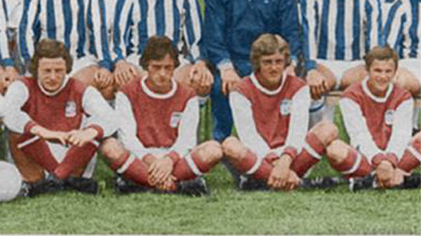 Brighton and Hove Albion wore an Arsenal style away shit in the 1960s