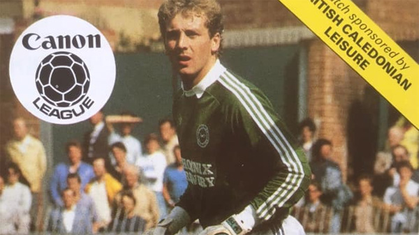 Brighton & Hove Albion's Adidas goalkeeper kit from the 1985-86 season