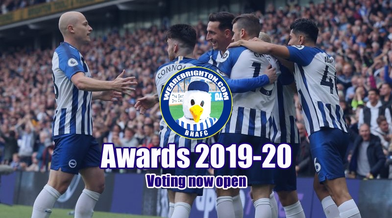 Voting is now open in the WeAreBrighton.com End of Season Awards 2019-20