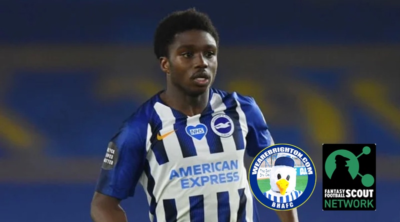 Tariq Lamptey has been highlighted by Fantasy Football Scout as a Brighton player that can deliver big points in the Fantasy Premier League in 2020-21