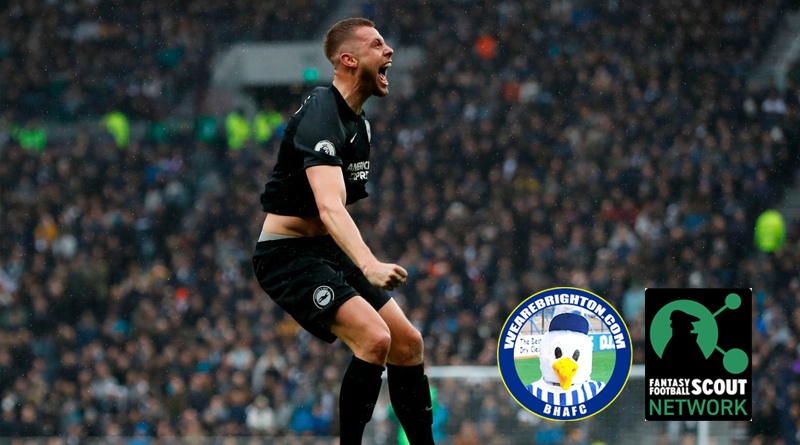 Adam Webster scored for Brighton at Tottenham in the 2019-20 season and could repeat it in FPL 2020-21 gameweek 7