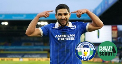 Neal Maupay has been in good form for Brighton coming into FPL gameweek 20 which makes the French striker and goalkeeper Robert Sanchez attractive picks