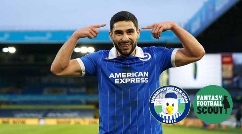Neal Maupay has been in good form for Brighton coming into FPL gameweek 20 which makes the French striker and goalkeeper Robert Sanchez attractive picks