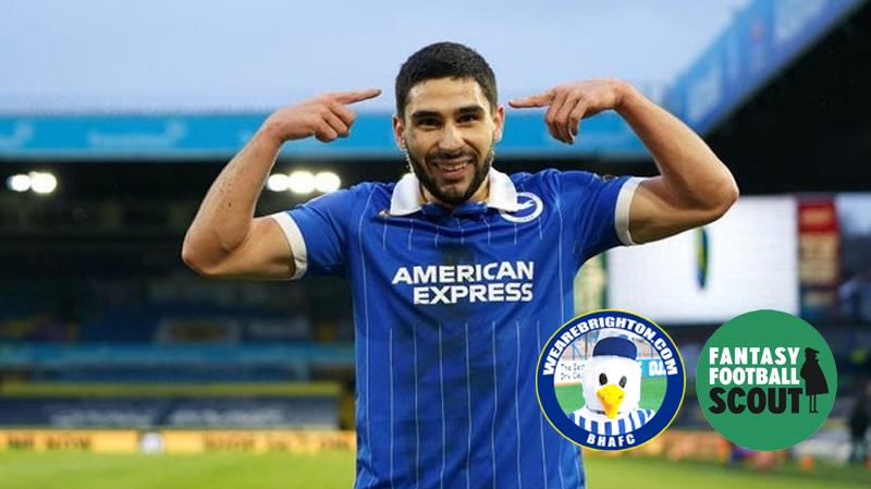 Neal Maupay has been in good form for Brighton coming into FPL gameweek 20 which makes the French striker and goalkeeper Robert Sanchez attractive picks