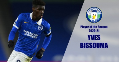 Yves Bissouma has been voted as the WAB Brighton & Hove Albion Player of the Season 2020-21