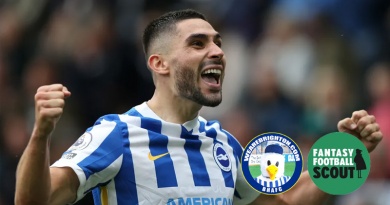 Neal Maupay is in excellent form for Brighton and loves a goal against rivals making him a good pick for FPL gameweek six and a meeting with Crystal Palace