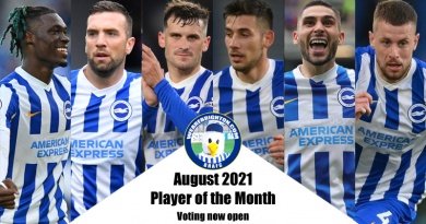 Voting is now open in the WAB Brighton Player of the Month poll for August 2021
