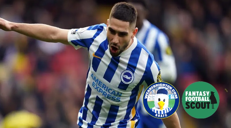 Brighton striker Neal Maupay was the most transferred in player for FPL double gameweek 25