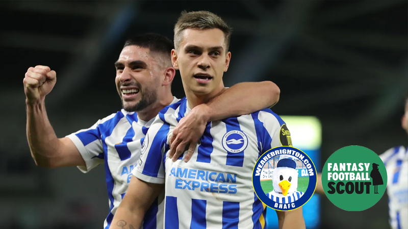 Leandro Trossard and Neal Maupay both return far more FPL points in away games for Brighton than at the Amex