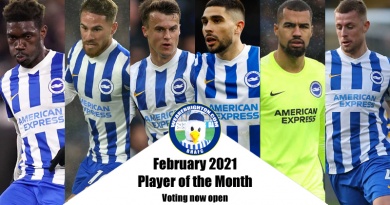 Voting is now open in the WAB Brighton Player of the Month poll for February 2022