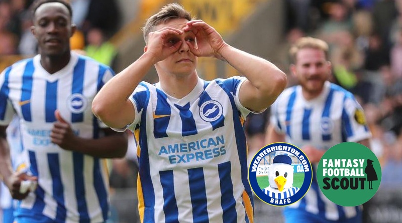 Leandro Trossard is the highest scoring Brighton player in FPL across the 2021-22 season