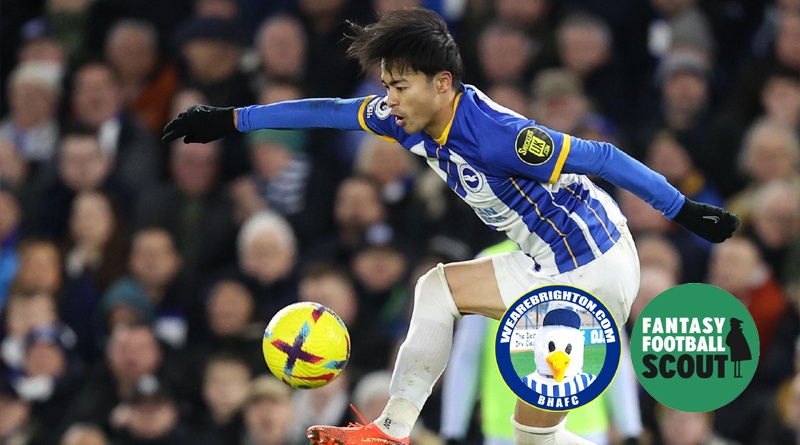 Kaoru Mitoma is the most bought player in FPL ahead of gameweek 23 with over 170,000 purchases so far