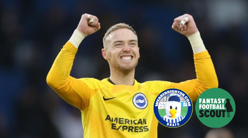 Jason Steele being elevated to Brighton number one makes him a good budget FPL pick ahead of double gameweek