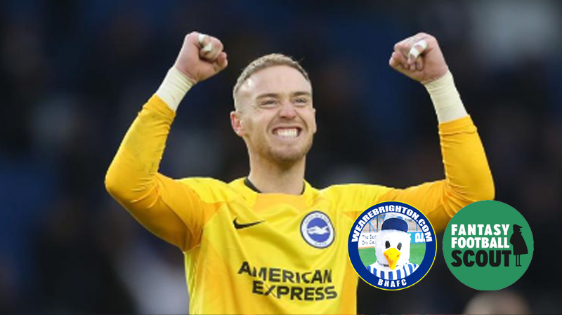 Jason Steele being elevated to Brighton number one makes him a good budget FPL pick ahead of double gameweek