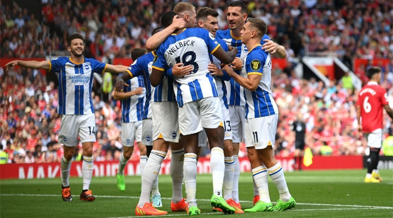 Brighton beat Manchester United 2-1 at Old Trafford in their first game of August and the 2022-23 season