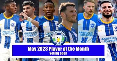 The nominations for the WAB May 2023 Brighton Player of the Month award