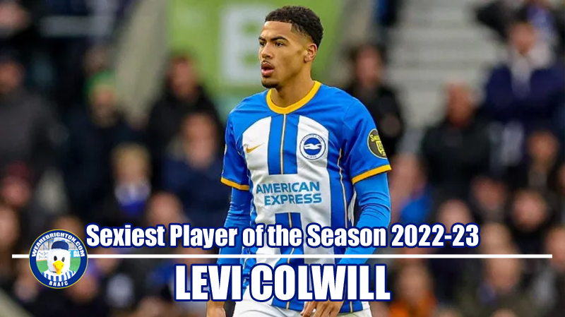 Levi Colwill has been voted WAB Brighton Sexiest Player of the Season 2022-23
