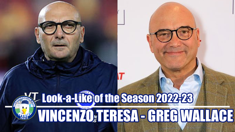 Винченцо Тереза/Грег Уолъс печелят мача за Брайтън през 2022-23 г.